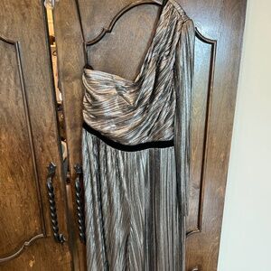 BCBGMaxazria Metallic jumpsuit